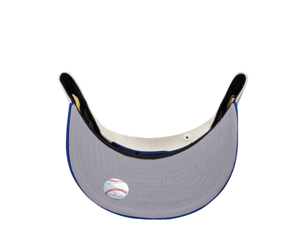 New Era Los Angeles Dodgers Bleed Blue Chrome Two Tone Edition 9Fifty A Frame Snapback Gorra