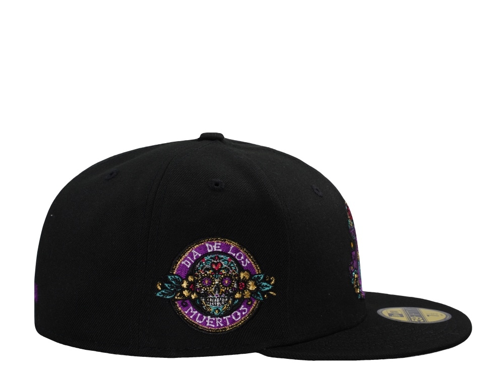 New Era Muertos Lady Black Prime Horror Edition 59Fifty Fitted Gorra