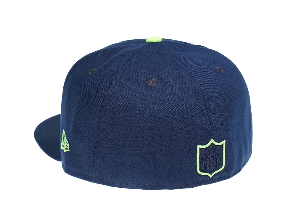 New Era Seattle Seahawks All Navy Edition 59Fifty Fitted Gorra