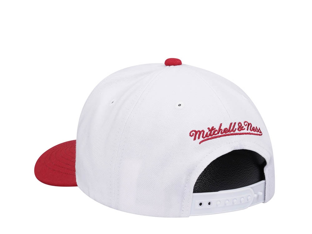 Mitchell & Ness Seattle Supersonics Team Two Tone 2.0 Pro White Snapback Gorra