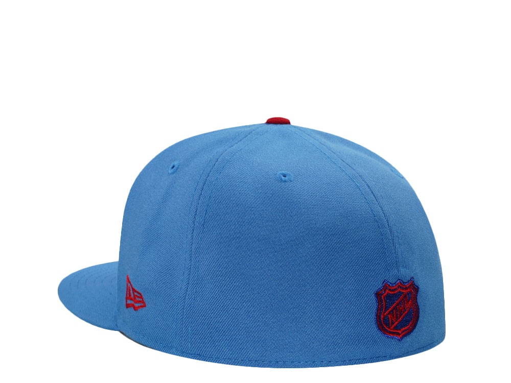 New Era New York Rangers 100th Anniversary Blue Prime Edition 59Fifty Fitted Gorra