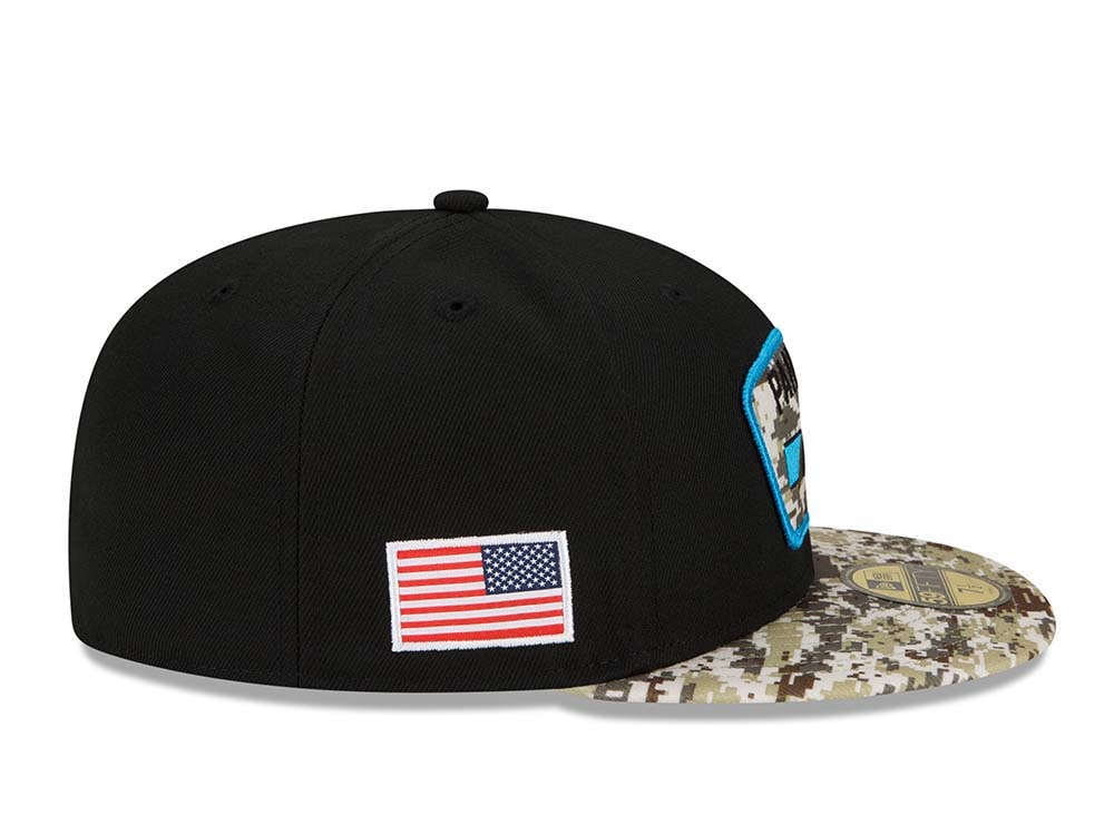 New Era Carolina Panthers Salute to Service 21 59Fifty Fitted Gorra