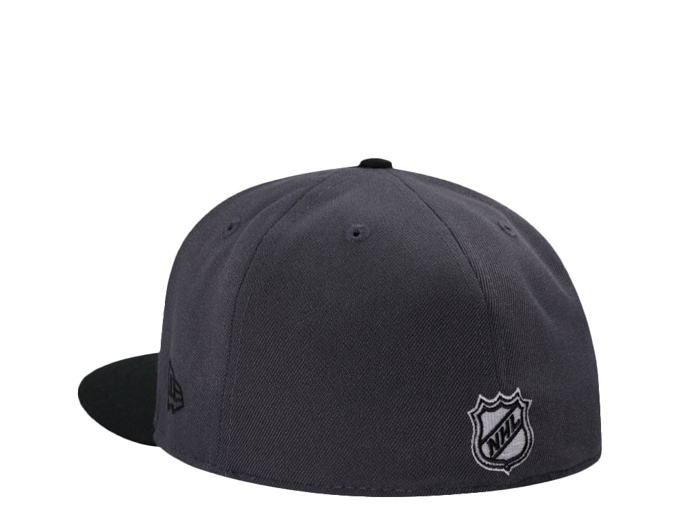 New Era Vegas Golden Knights Inaugural Season 2017 Graphite Skull Two Tone Edition 59Fifty Fitted Gorra