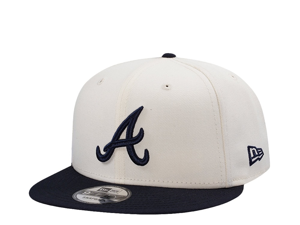 New Era Atlanta Braves Chrome Two Tone Edition 9Fifty Snapback Gorra