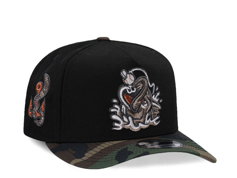 New Era Gwinnett Stripers Metallic Camo Two Tone A Frame 9Fifty Snapback Gorra