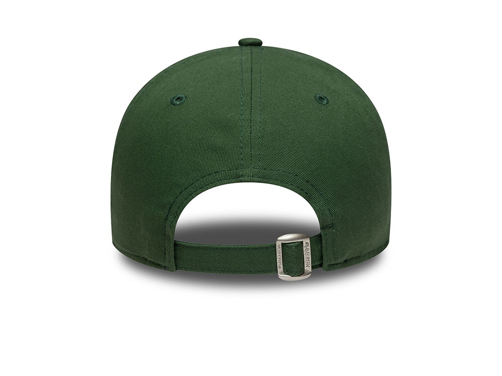 New Era Los Angeles Dodgers League Essential Dark Green Edition 9Forty Strapback Gorra