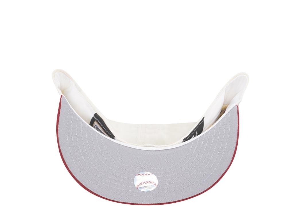 New Era Arizona Diamondbacks Inaugural Season 1998 Chrome Gold Two Tone Edition 59Fifty Fitted Gorra
