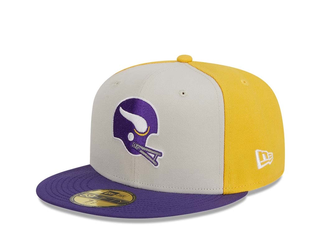 New Era Minnesota Vikings NFL Sideline 2023 59Fifty Fitted Gorra