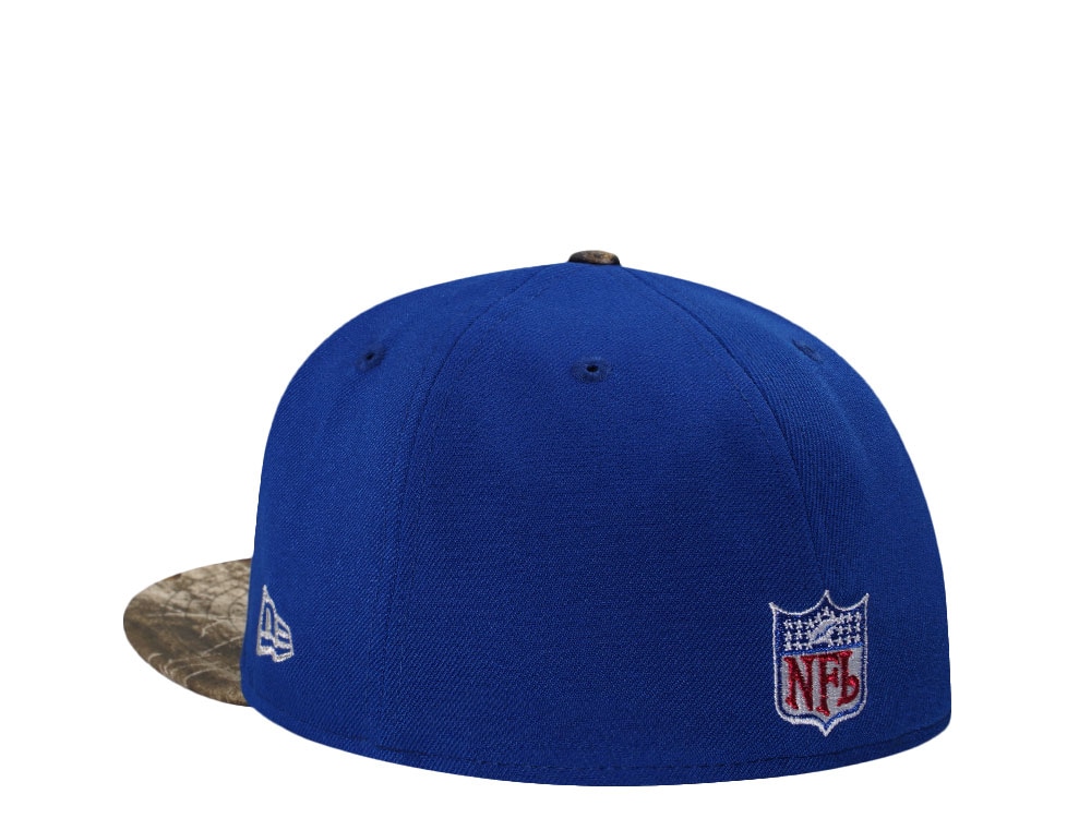 New Era New York Giants 25th Super Bowl Anniversary Team Realtree Prime Edition 59Fifty Fitted Gorra