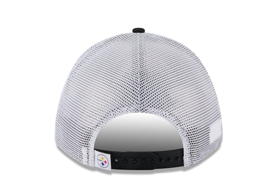 New Era Pittsburgh Steelers Official Team Color Edition 9Forty M Crown A Frame Trucker Snapback Gorra
