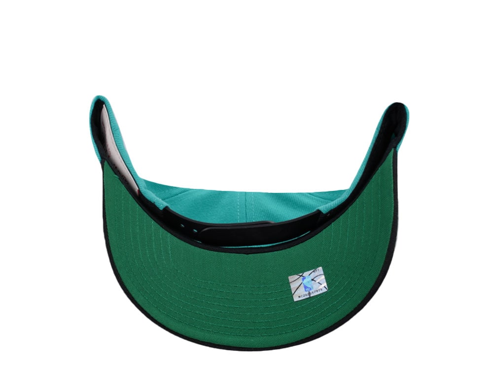 Mitchell & Ness San Antonio Spurs Hardwood Classic Pro Crown Fit Teal Snapback Gorra