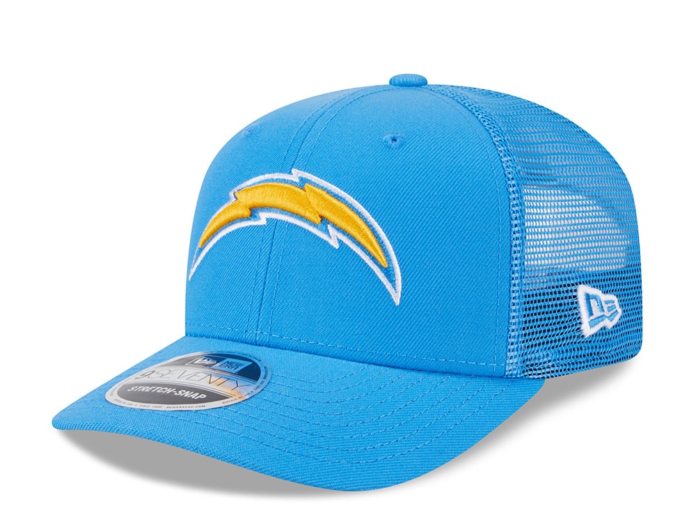 New Era Los Angeles Chargers Light Blue Edition 9Seventy Trucker Snapback Gorra