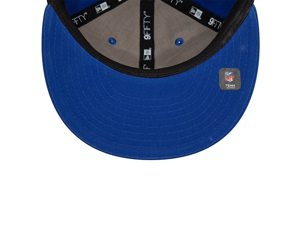New Era New York Giants Retro Royal Blue 9Fifty Retro Crown Snapback Gorra