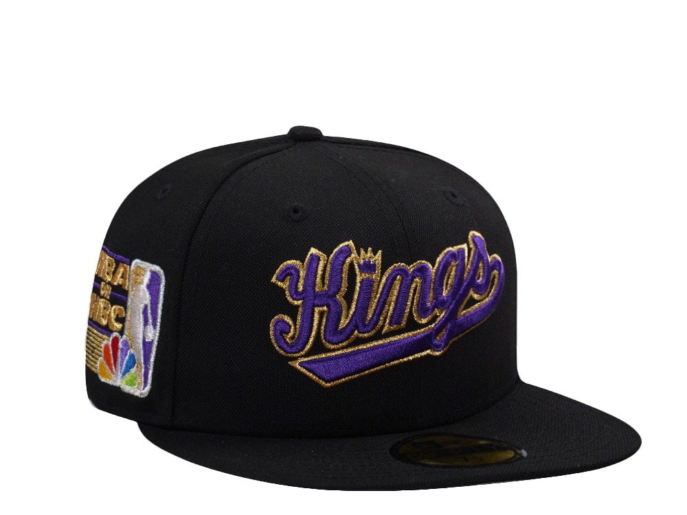 New Era Sacramento Kings NBA on NBC Black Prime Edition 59Fifty Fitted Gorra