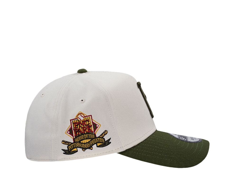 New Era Pittsburgh Pirates PNC Park Chrome Two Tone Edition 9Forty A Frame Snapback Gorra