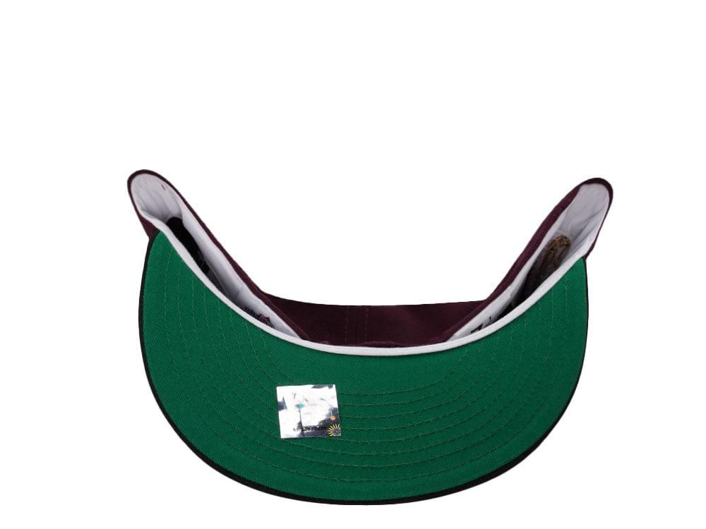 New Era Birmingham Barons Southern League Baseball Maroon Two Tone Edition 59Fifty Fitted Gorra
