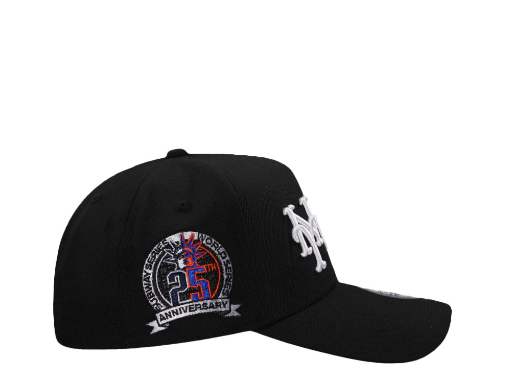 New Era New York Subway Series 25th Anniversary Black Edition 9Forty A Frame Snapback Gorra