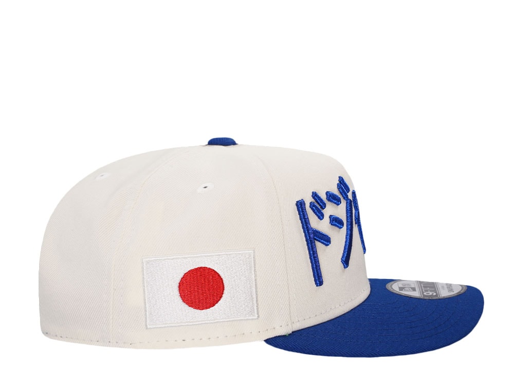 New Era Los Angeles Dodgers Kanji Chrome Two Tone Edition 9Fifty Snapback Gorra