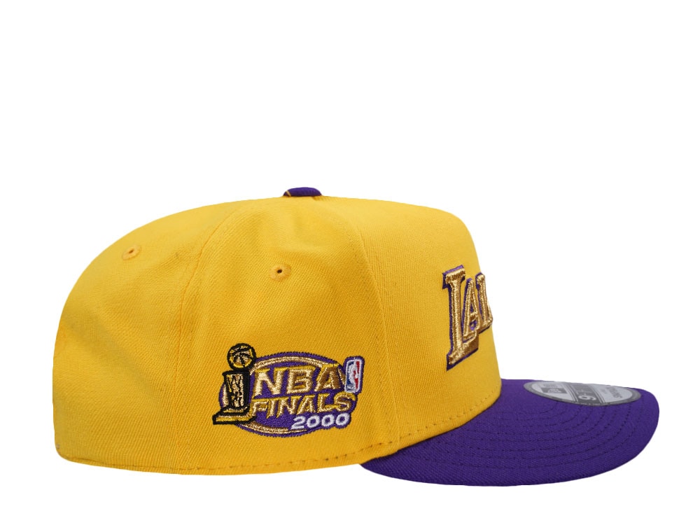New Era Los Angeles Lakers NBA Finals 2000 Two Tone Edition 9Fifty A Frame Snapback Gorra