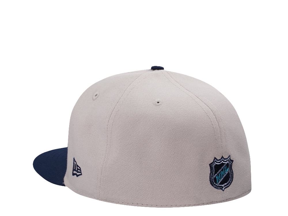 New Era Anaheim Ducks Stadium Series Stone Two Tone Edition 59Fifty Fitted Gorra