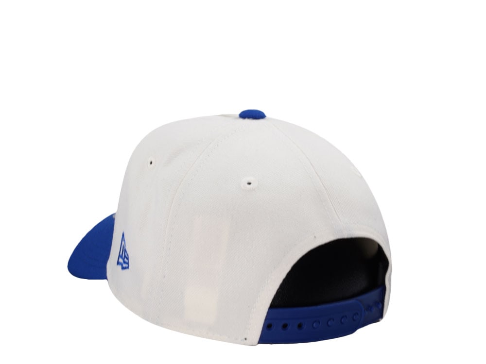 New Era Los Angeles Dodgers Bleed Blue Chrome Two Tone Edition 9Forty A Frame Snapback Gorra