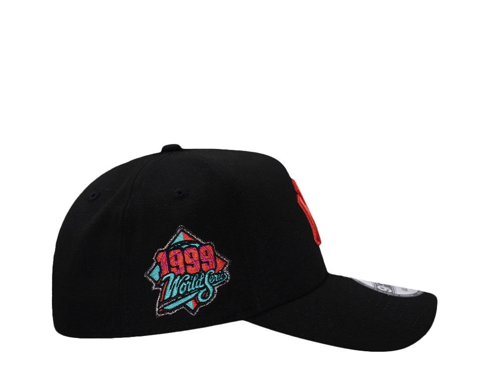 New Era New York Yankees World Series 1999 Lava Black Prime Edition 9Forty A Frame Snapback Gorra