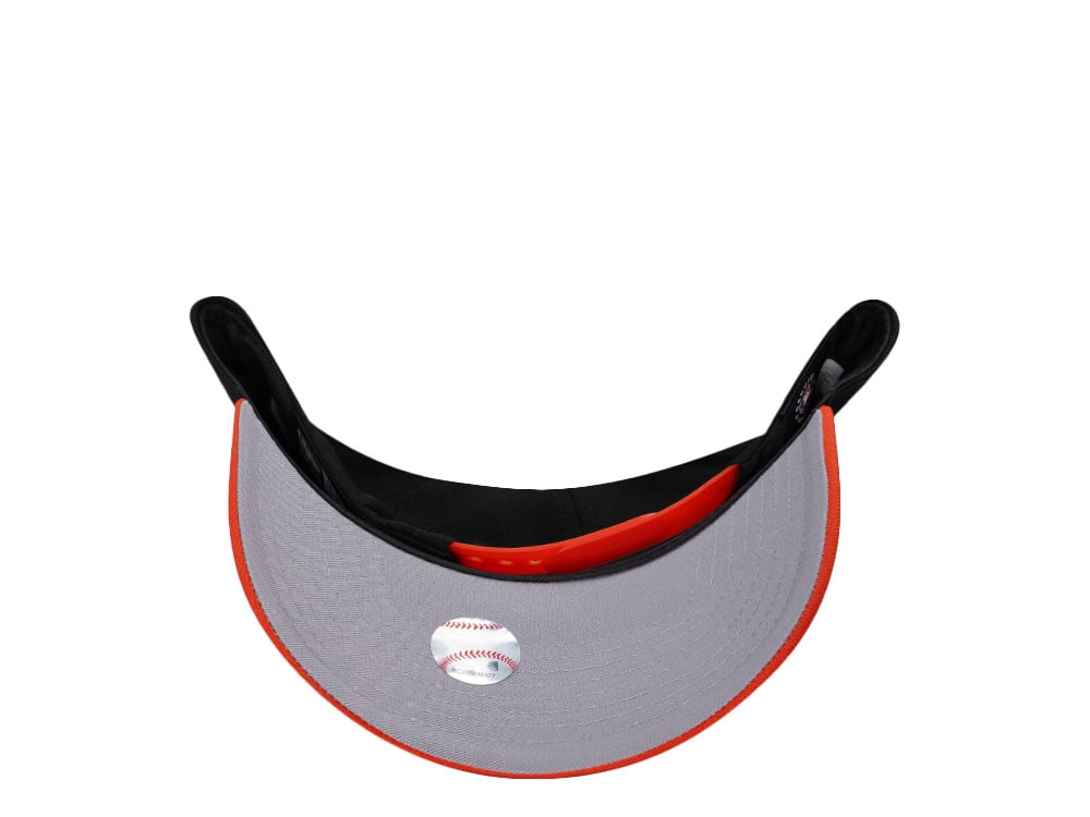 New Era Baltimore Orioles Black Two Tone 9Forty A Frame Snapback Gorra