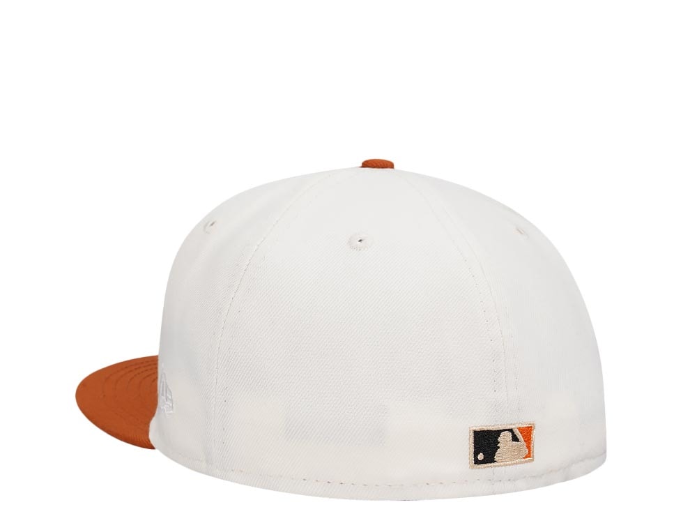 New Era Houston Astros 45th Anniversary Chrome Rusty Two Tone Edition 59Fifty Fitted Gorra