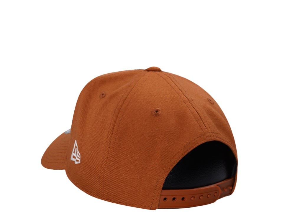 New Era Miami Dolphins 30th Anniversary Earth Brown Edition 9Forty A Frame Snapback Gorra