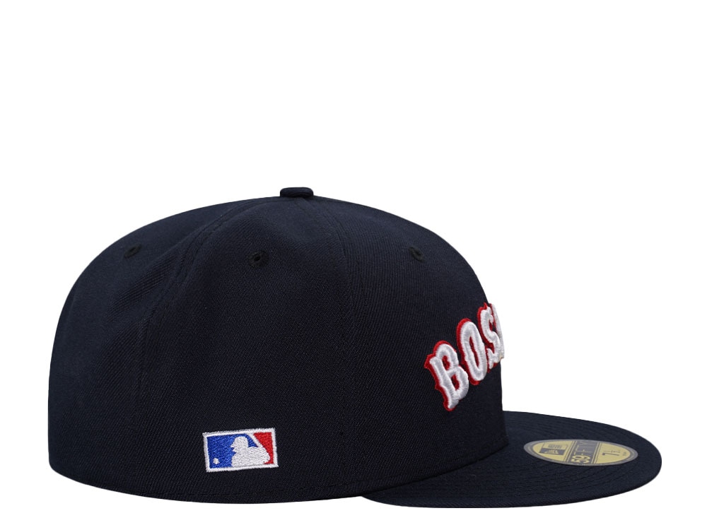 New Era Boston Red Sox MLB Throwback Edition 59Fifty Fitted Gorra