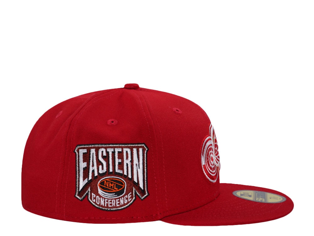 New Era Detroit Red Wings Eastern Conference Red Edition 59Fifty Fitted Gorra