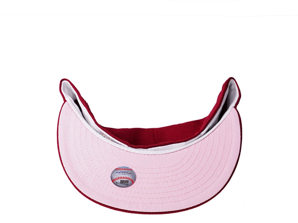 New Era Philadelphia Athletics All Star Game 1933 Cardinal and Pink Edition 59Fifty Fitted Gorra