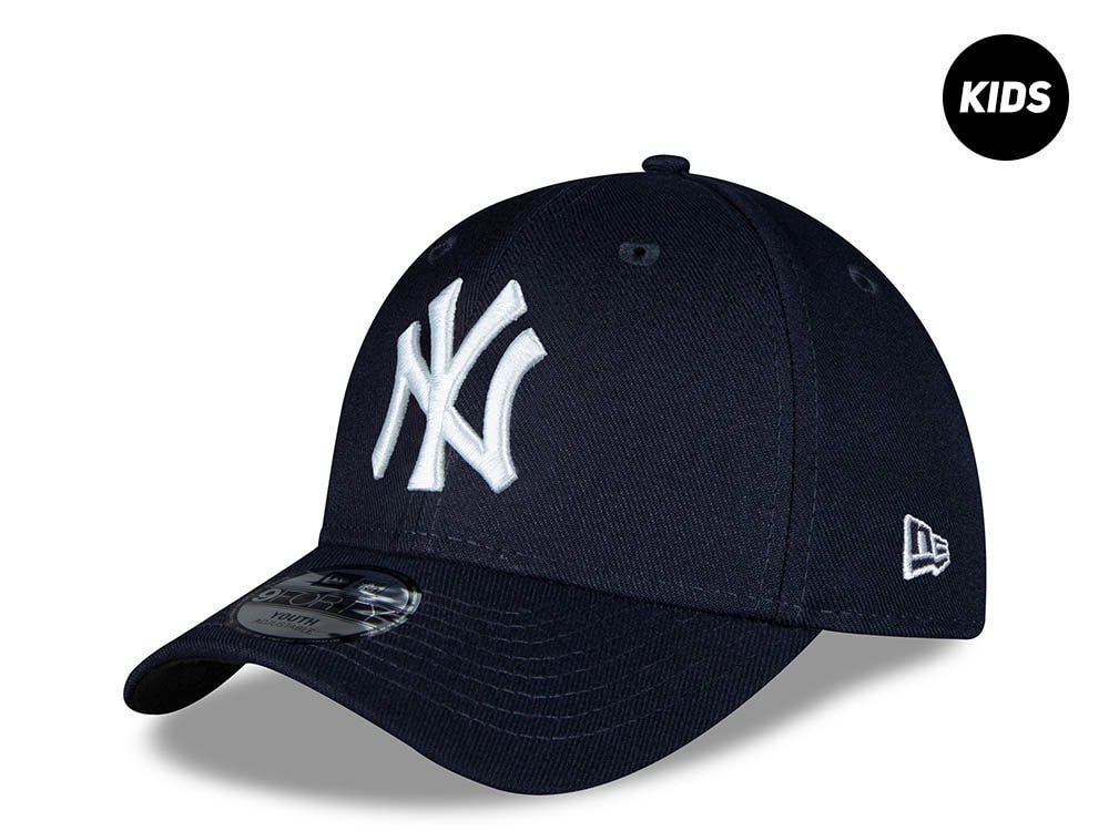 New Era New York Yankees Navy Kids 9Forty Strapback Gorra