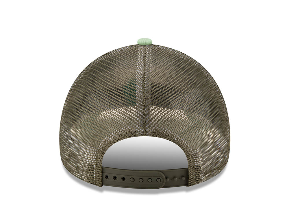 New Era Eagle Patch Trucker A Frame Snapback Gorra