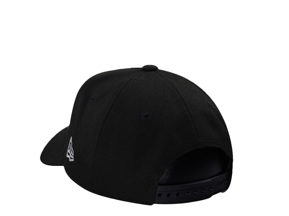 New Era Las Vegas Raiders 50th Anniversary Metallic Black Prime Edition 9Forty A Frame Snapback Gorra