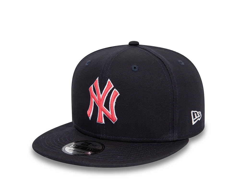 New Era New York Yankees White Outline Navy 9Fifty Snapback Gorra
