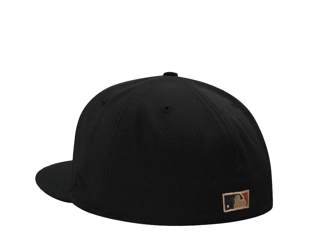 New Era Baltimore Orioles Black Metallic Throwback Edition 59Fifty Fitted Gorra