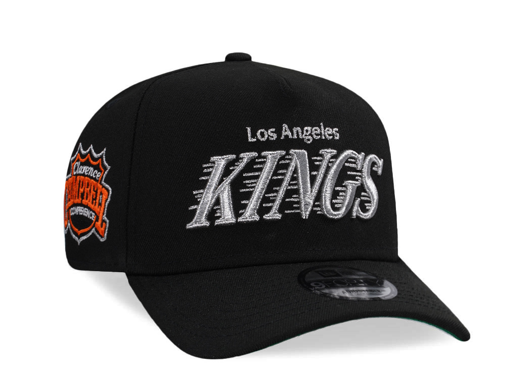 New Era Los Angeles Kings Campbell Black Edition 9Forty A Frame Snapback Gorra