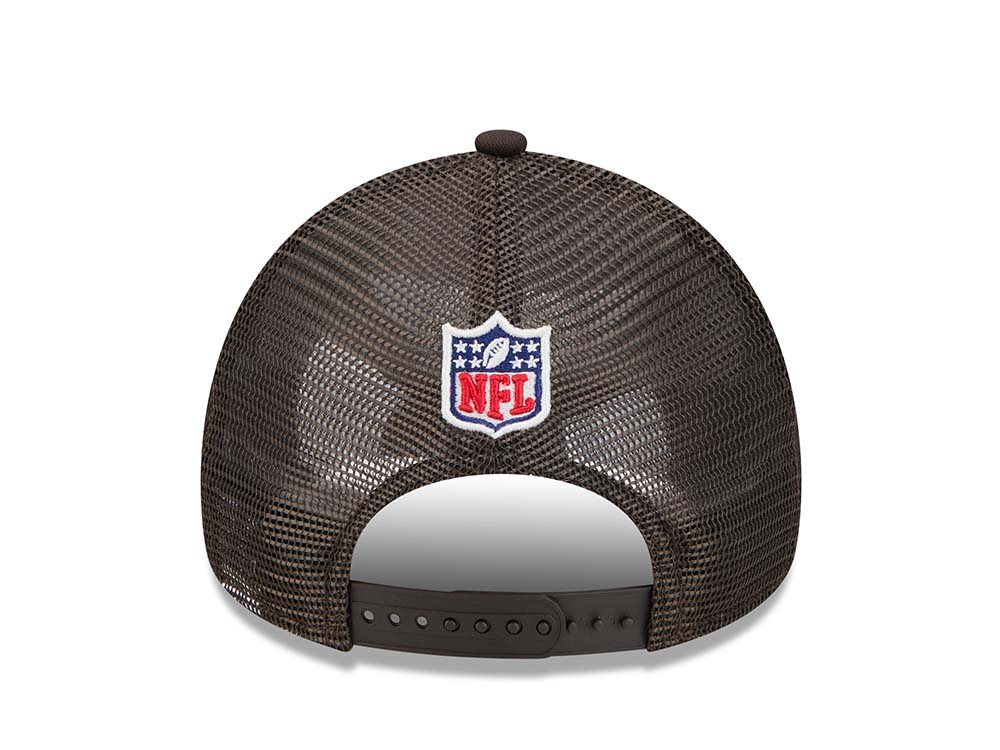 New Era Cleveland Browns Sideline 2024 9Forty A Frame Trucker Snapback Gorra