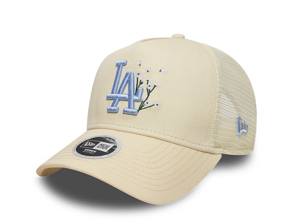 New Era Los Angeles Dodgers Floral 9Forty Womens A Frame Trucker Snapback Gorra