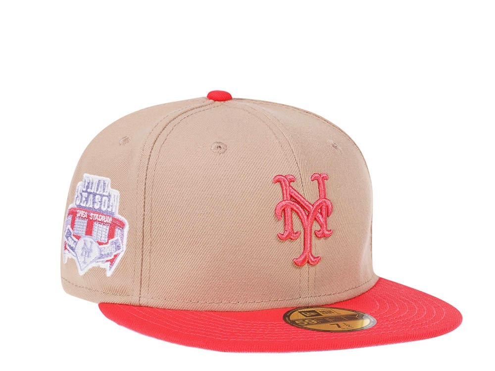 New Era New York Mets Shea Stadium Final Season Lava Sands Edition 59Fifty Fitted Gorra