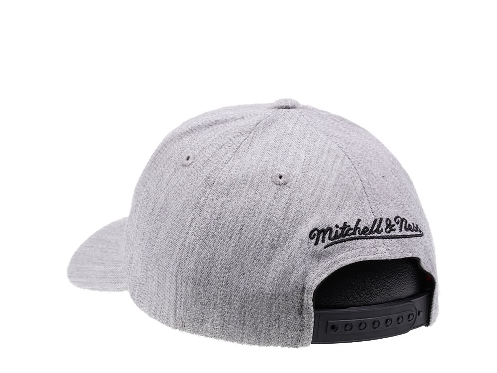 Mitchell & Ness Brooklyn Nets Heather Red Line Flex Snapback Gorra