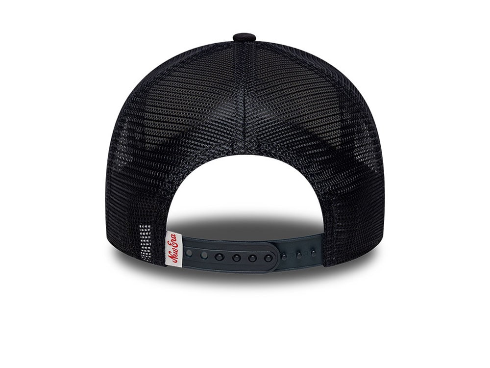 New Era Oval Foam Patch Stone Edition 9Forty A Frame Trucker Snapback Gorra
