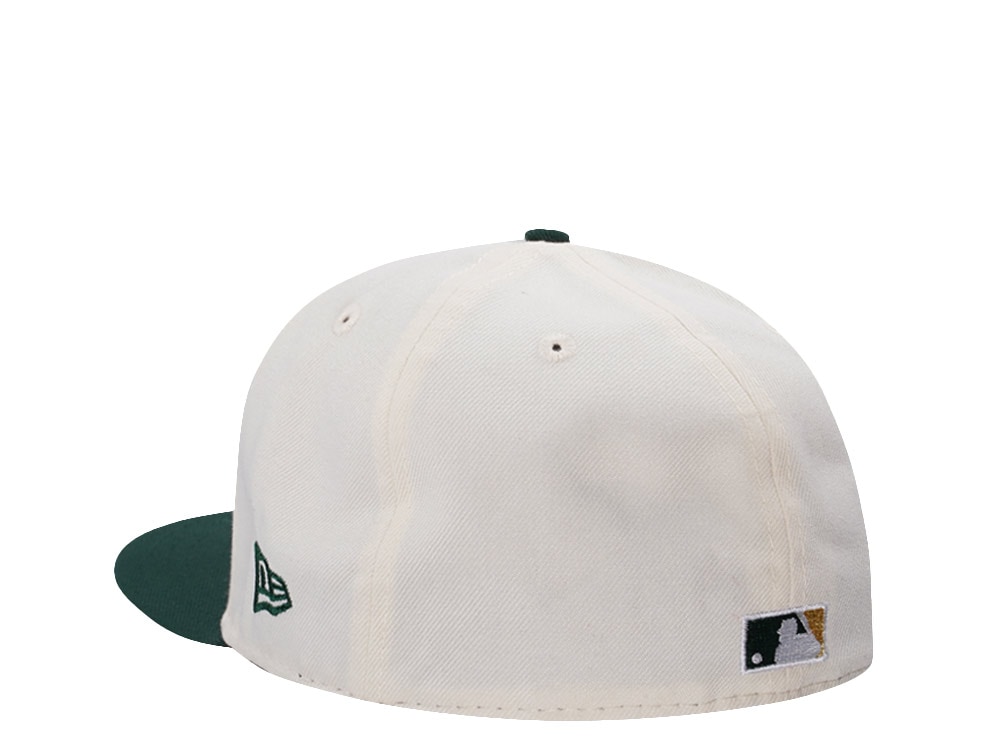 New Era Oakland Athletics World Series 1989 Cupid Chrome Two Tone Edition 59Fifty Fitted Gorra