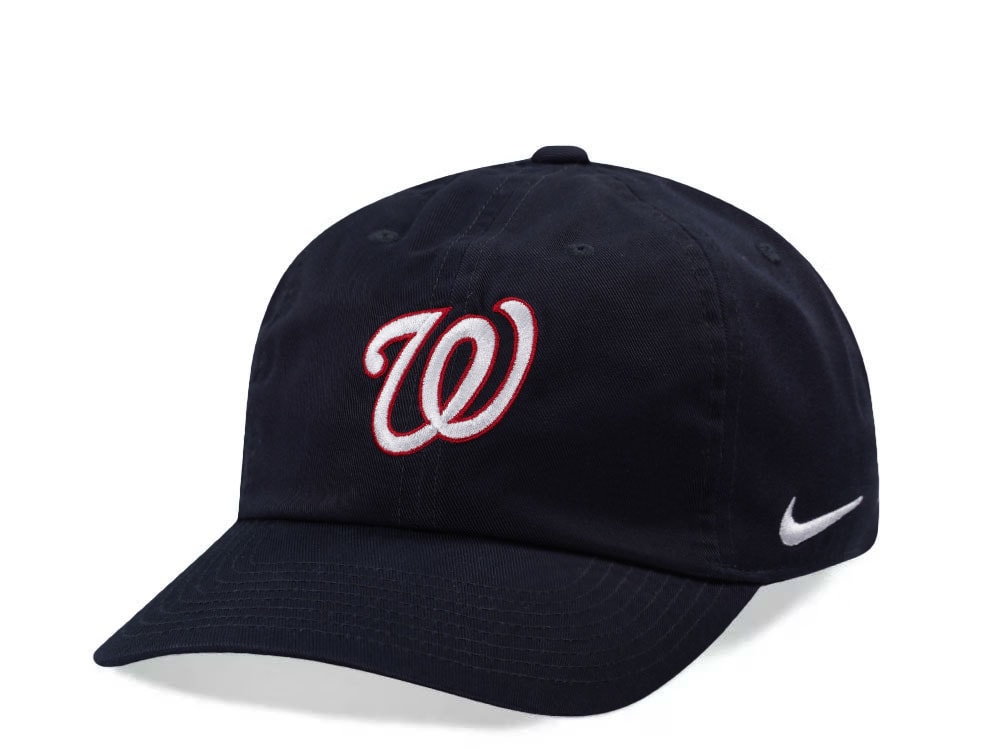 Nike Washington Nationals Club Black Edition Strapback Gorra