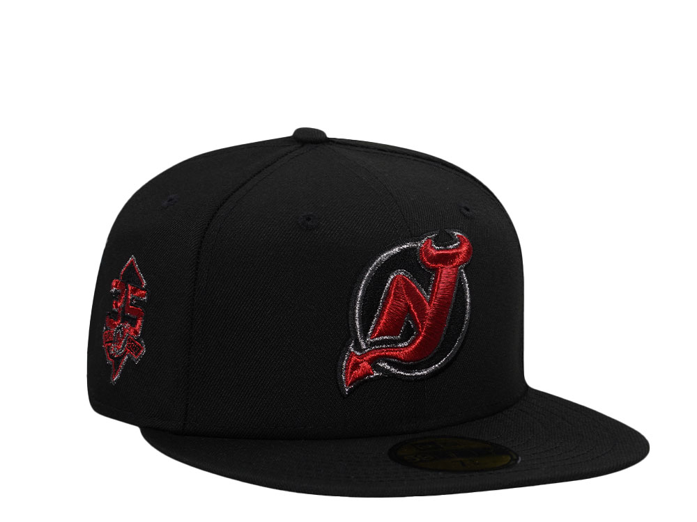 New Era New Jersey Devils 35th Anniversary Metallic Prime Edition 59Fifty Fitted Gorra