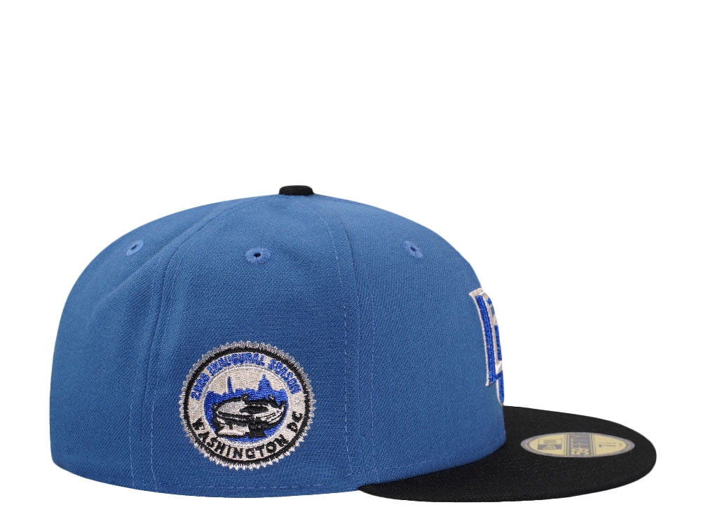 New Era Washington Nationals Inaugural Season 2008 Seashore Silver Two Tone Edition 59Fifty Fitted Gorra