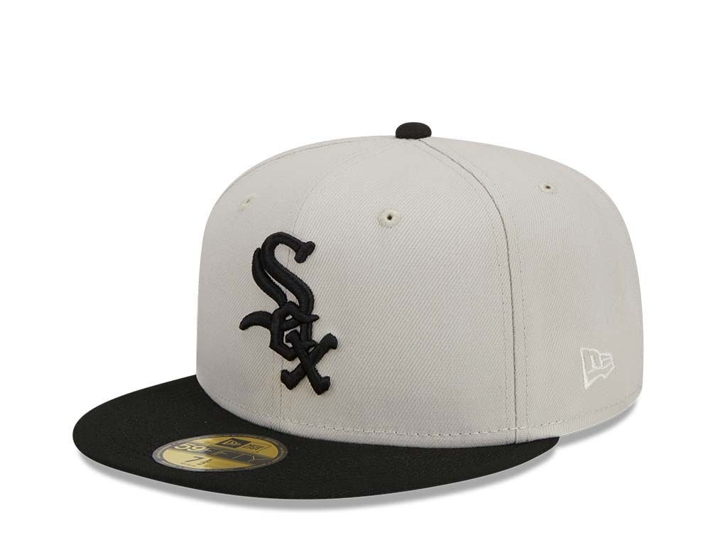 New Era Chicago White Sox Farm Team Stone Throwback Two Tone Edition 59Fifty Fitted Gorra