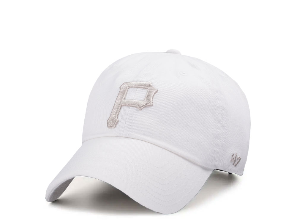 47Brand Pittsburgh Pirates Classic White Clean up Snapback Gorra