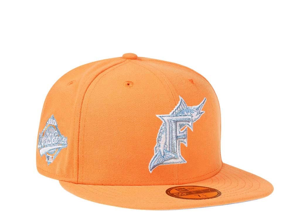 New Era Florida Marlins World Series 1997 Frozen Mango Edition 59Fifty Fitted Gorra